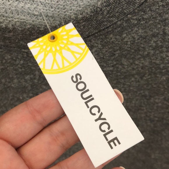 NWT SoulCycle Lace up  bell sleeve sweatshirt - Picture 10 of 10